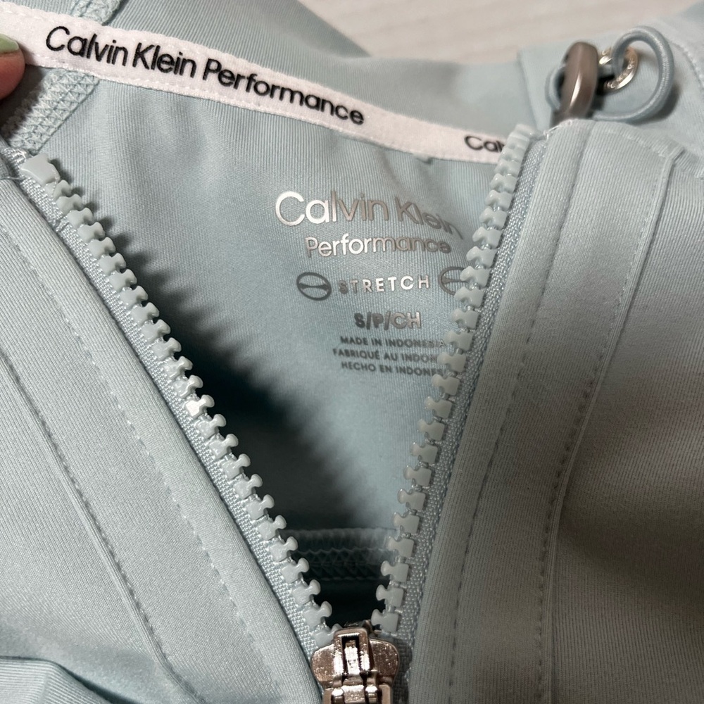 Calvin Klein Performance Embrace Raglan Sleeve Jacket - Picture 2 of 8